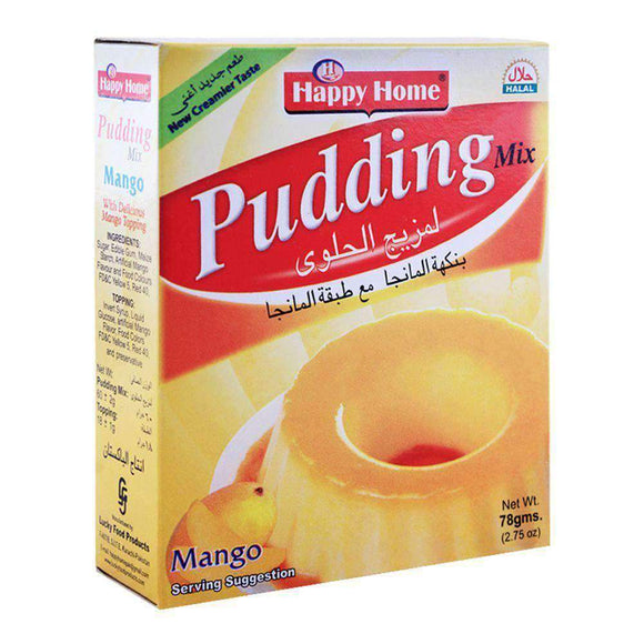 Happy Home Mango Pudding Mix 78g (4634310508629)