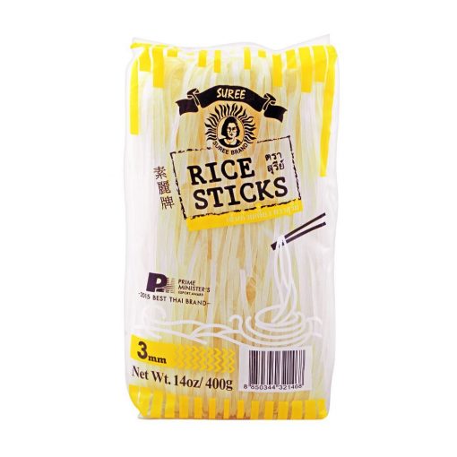 Suree Rice Sticks 3mm 400g (4828619767893)