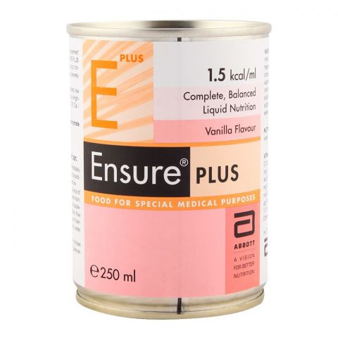 Ensure Plus, Vanilla Flavour, 250ml