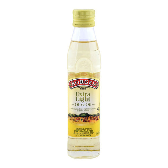 Borges Olive Oil Zaitoon Ka Tail Extra Light 250ml Bottle (4705835122773)