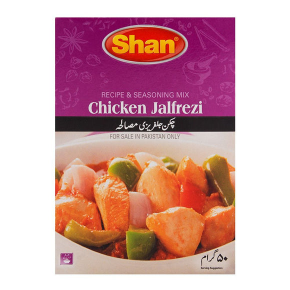 Shan Chicken Jalfrezi Mix Recipe Masala 50gm (4707112812629)