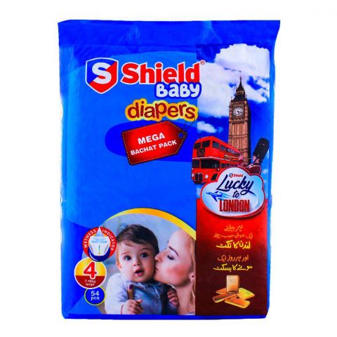 Shield Baby Diapers Large 54pcs  7-18kg