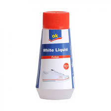 OK Shoe Polish Liquid White 100ML (4736798261333)