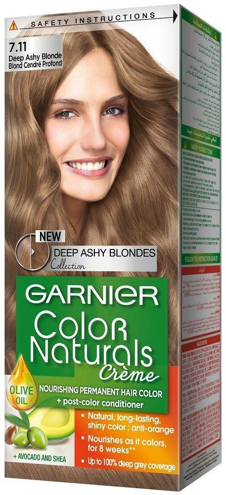 Garnier Color Naturals Hair Color 7.11 Deep Ashy Blond (4817654349909)