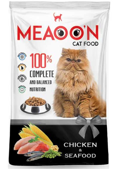 MEAOON CAT FOOD 400g CHICKEN & SEAFOOD (Imported)