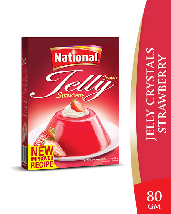 National Jelly Crystal Strawberry 80g (4658055872597)