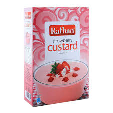 Rafhan Custard Strawberry 300 GM (4734824448085)