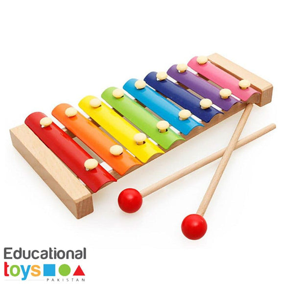 Wooden Xylophone - First Musical Piano for kids (8 Notes) (4841592455253)