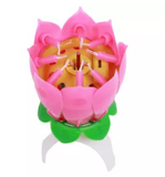 Blooming Flower Musical Candle Birthday Candle (4624248537173)