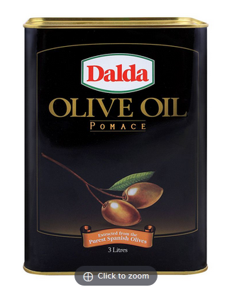 Dalda Pomace Olive Oil 3 Litres (4804837474389)