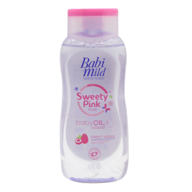 Babi Mild Sweety Pink Baby Oil 190ml (4743260995669)