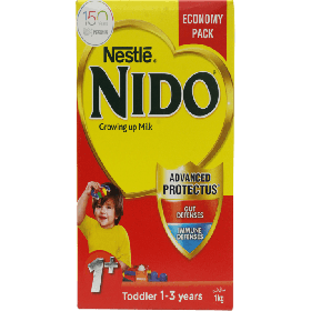 Nestle Nido Powder Milk +1 1kg (4742635257941)