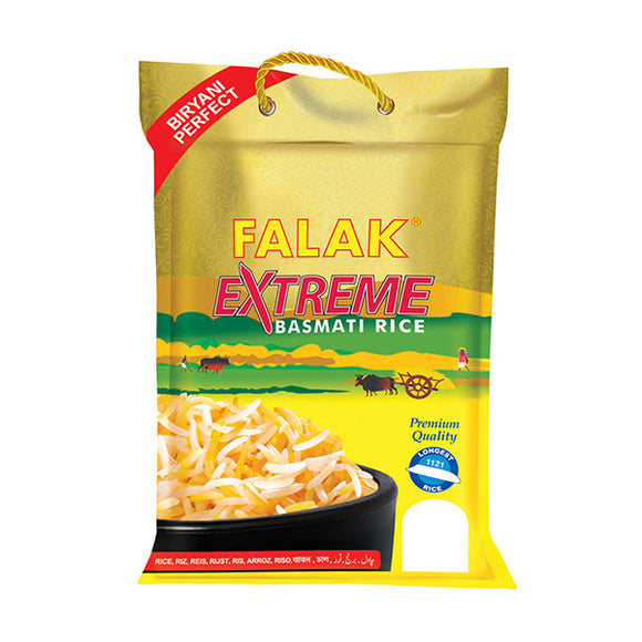 Falak Extreme Basmati Rice Chawal 5kg (4629887877205)