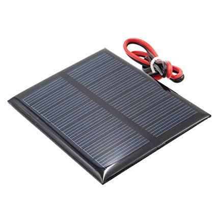 Set of 4 Pieces 1.5V 0.65W 60X80mm Micro Mini Solar Panel Cells for Solar Power Energy, DIY Home, Science Projects (4841135472725)