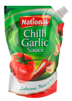 National Chilly Garlic Pouch 500gm (4803543367765)