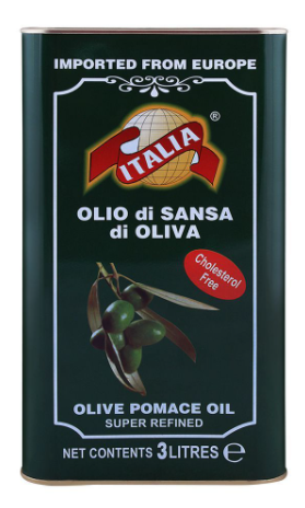 Italia Pomace Olive Oil 3000ml Tin (4805245730901)