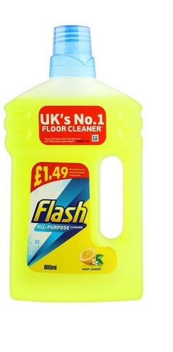 Flash All-Purpose Lemon Floor Cleaner, 800m (4807081001045)