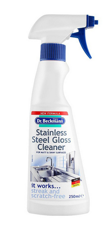 Dr. Beckmann Stainless Steel Gloss Cleaner, 250ml (4807092633685)