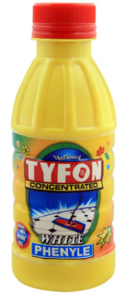 Tyfon White Phenyle, Concentrated, 225ml (4807120912469)