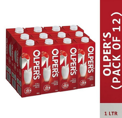 Olper's Full Cream Milk, 1000ml, 12 Piece Carton (4802298708053)
