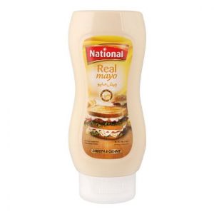 National Real Mayonnaise, Squeezy, 350g