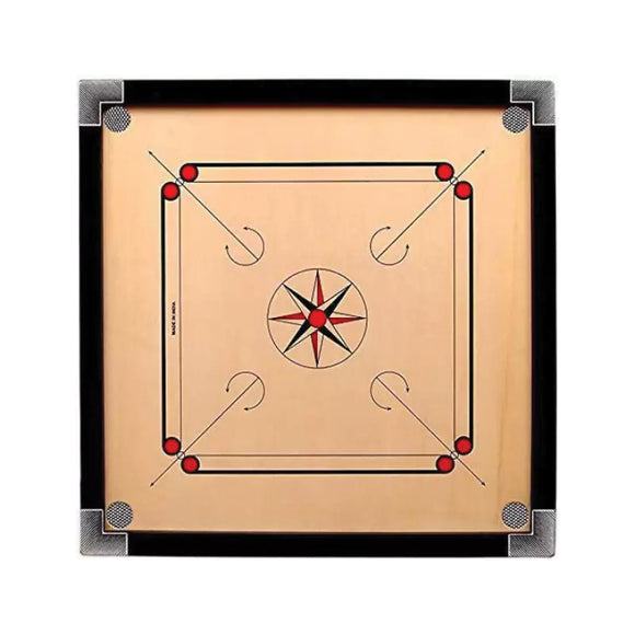 Wooden Carrom Board 36 inch with chemical and boric powder (4613090771029)