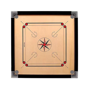Wooden Carrom Board 28*28 inch with chemical and boric powder (4617158295637)