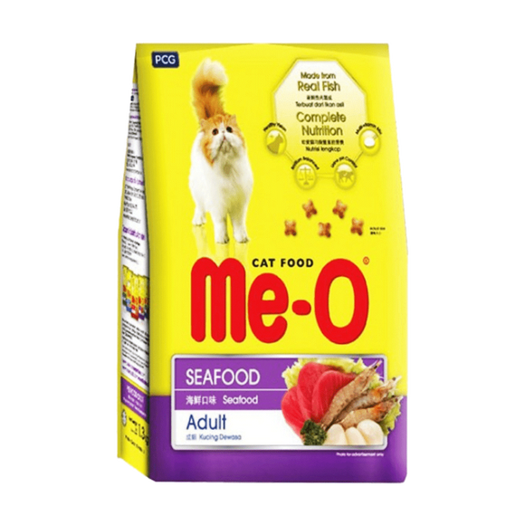 Me-O Adult Seafood Cat Food 3.0 KG (4634327416917)
