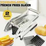 Handy Potato Cutter For French Fries Double Blade SS Professional (4694414721109)