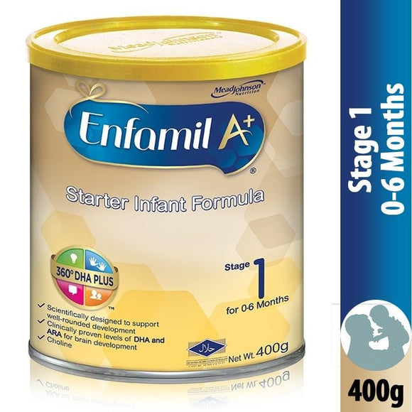 Enfamil - Enfamil A+ Stage 1 Powder Milk - 400gm (4611835789397)