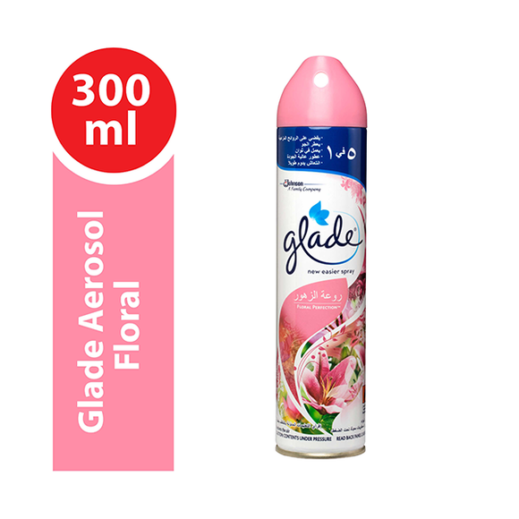 Glade Aerosol Floral Perfection Air Fresheners 300ml (4628077772885)