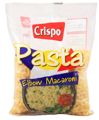 Crispo Pasta Elbow Macaroni, 400g (4803106570325)