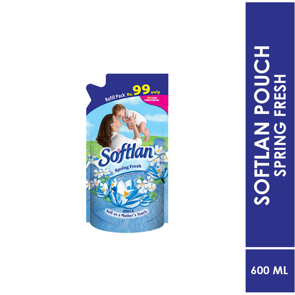 SOFTLAN 600ML POUCH BLUE (4836915806293)