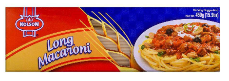 Kolson Macaroni Long 450g Box (4803130228821)