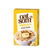 Shan Oat Som Instant Oatmeal Banana & Nuts, 39g