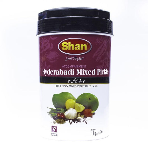 Shan Hyderabadi Mix Pickle Jar 1kg (4611868360789)