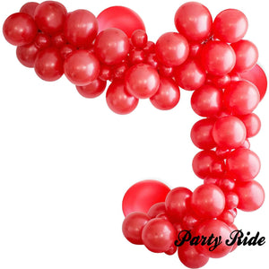 Valentines day balloons - Red balloons garland kit for Valentines party and valentines day gift - (4838059638869)