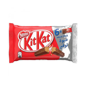Pack of 6 Kit Kat Chocolate 4 Fingers  41.5 gm (4611825139797)