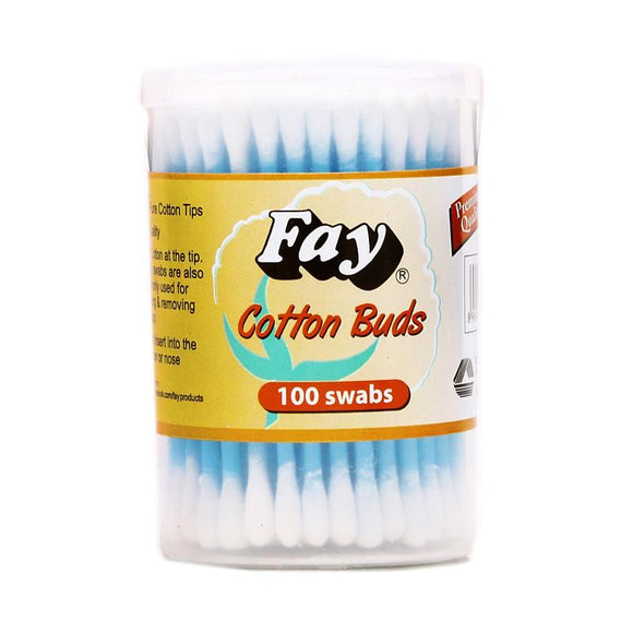 Pack of 100 Fay Cotton Buds Jar (4611968761941)