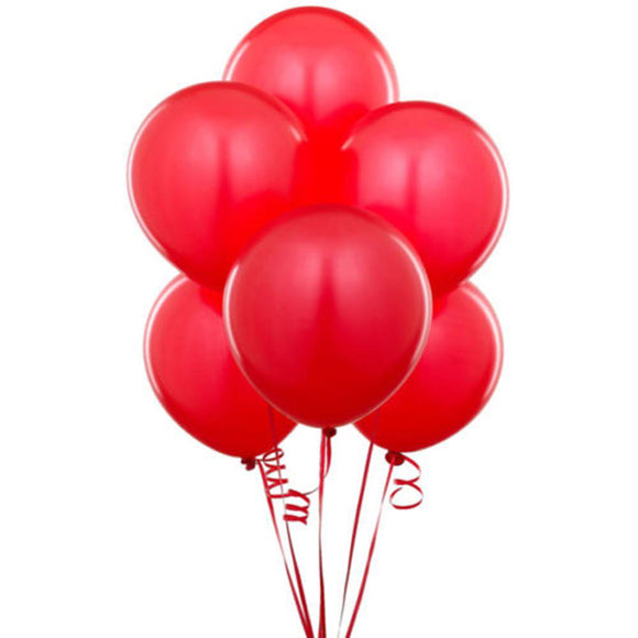 Red Balloons - 20 latex balloons (4838279217237)