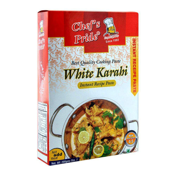 Chef's Pride White Karahi Instant Recipe Paste 200g (4706935013461)