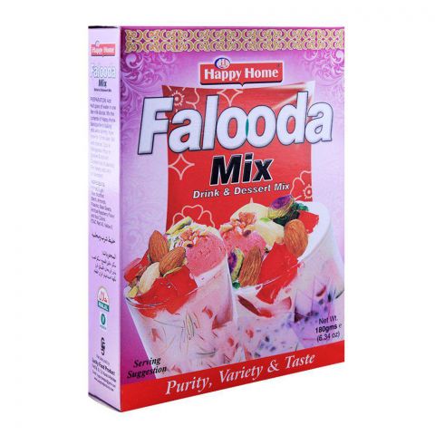 Happy Home Special Falooda Drink & Dessert Mix 185g (4764445311061)