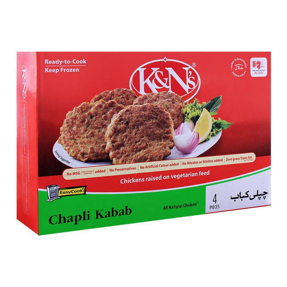K&N's Chicken Chapli Kabab 4 Pack (4615926579285)