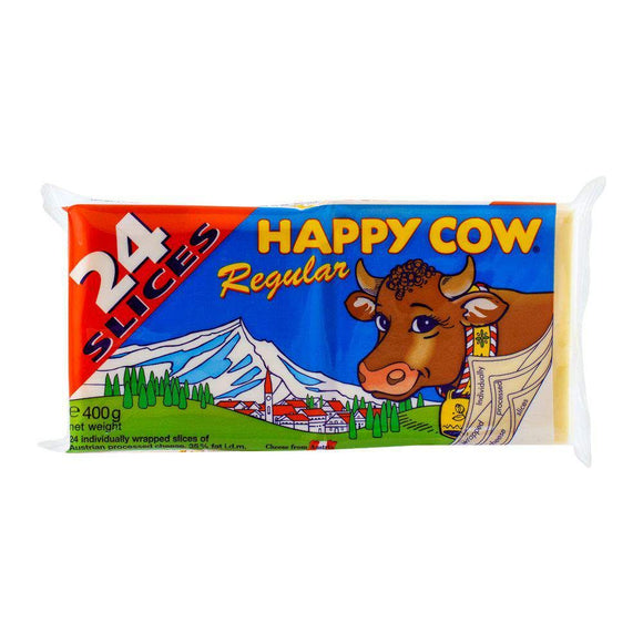 happy cow portion cheese regular 24's