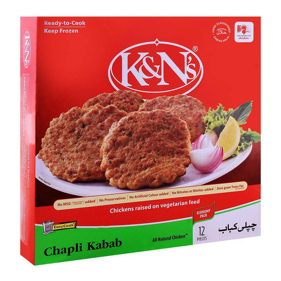 K&N's Chicken Chapli Kabab 12-Pack (4615921926229)