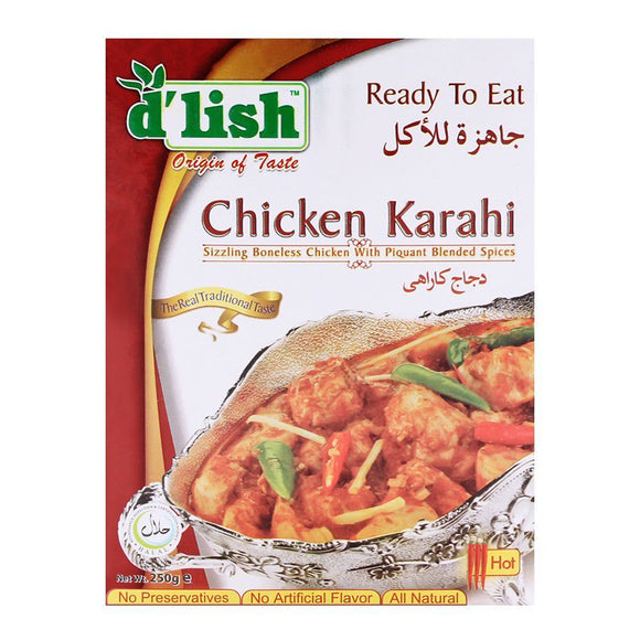 D'Lish Chicken Karahi 250Gm (4716135219285)