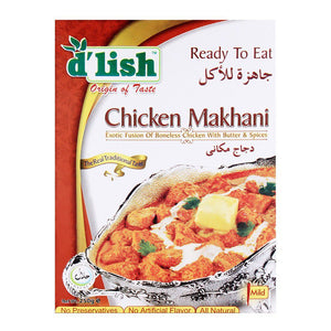 D'Lish Chicken Makhani 250Gm (4716135350357)