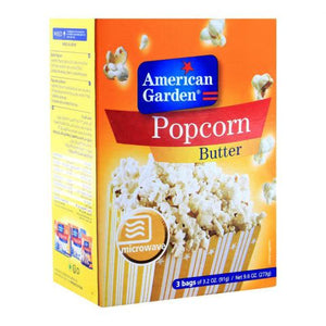 American Garden Butter Popcorn 297g (4751065186389)