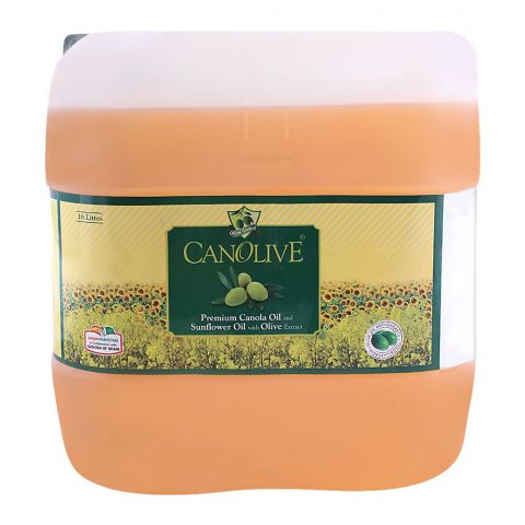 Canolive Premium Canola And Sunflower Oil16 Litres