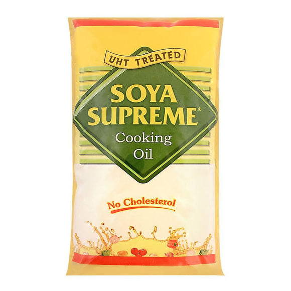 Soya Supreme Cooking Oil Tail Pouch 1 Litre (4792318623829)